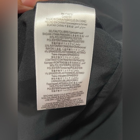 BCBGMAXAZRIA Addilyn Fringe-Trim Shift Dress Women’s Size 0 sleeveless LBD - Picture 14 of 16